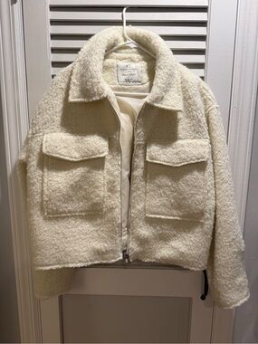 Love for humanity Sherpa jacket